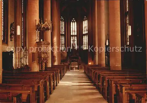 St Wendel Basilika innen Kat. Sankt Wendel