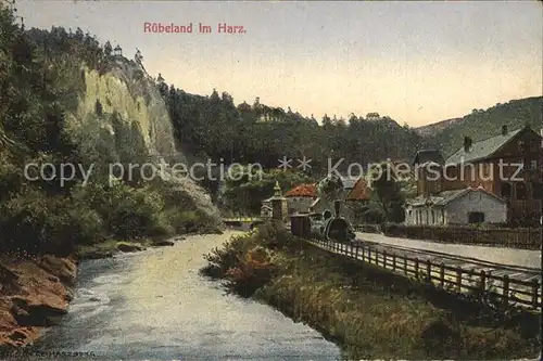 Ruebeland Harz Harzer Bahn