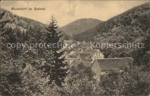 Wendefurth Bodetal Kat. Altenbrak