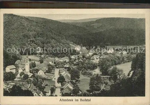 Altenbrak Harz Bodetal Kat. Altenbrak