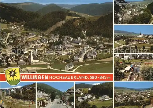 Willingen Sauerland Panoramen Kat. Willingen (Upland)