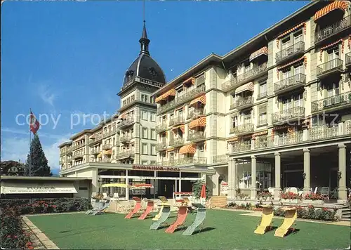 Interlaken BE Grand Hotels Victoria Jungfrau Kat. Interlaken