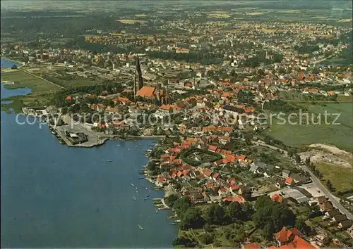 Schleswig Schlei Luftaufnahme Kat. Erfde