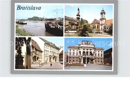 Bratislava Kirche Hafen Ortsansichten / Polen /Polen