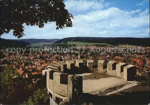 Tuttlingen Blick von der Burg Kat. Tuttlingen