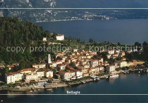 Bellagio Lago di Como Fliegeraufnahme