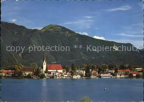 Rottach Egern mit Wallberg Kat. Rottach Egern