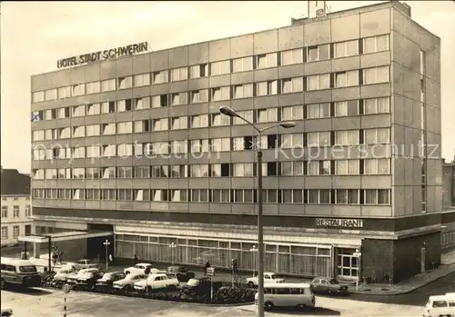 Schwerin Mecklenburg Hotel Stadt Schwerin  Kat. Schwerin