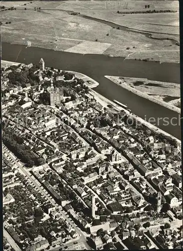 Tangermuende Fliegeraufnahme Kat. Tangermuende