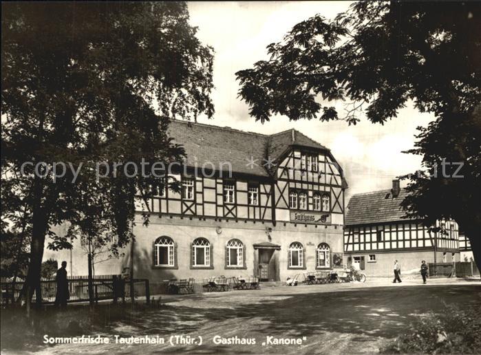 Tautenhain Forsthausberg Gasthaus Kanone Kulturhaus Kat. Tautenhain