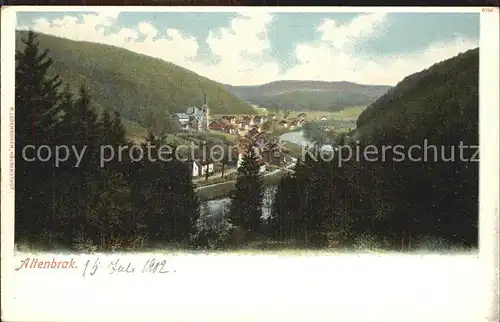 Altenbrak Harz Teilansicht  Kat. Altenbrak