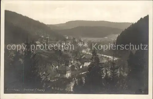 Altenbrak Harz Teilansicht  Kat. Altenbrak