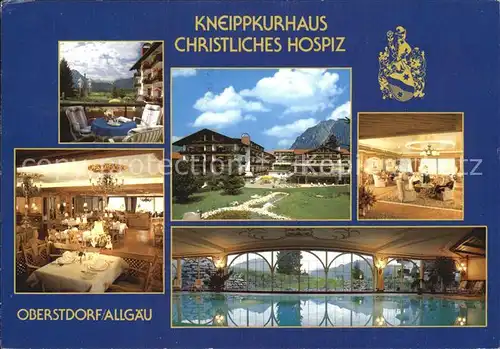 Oberstdorf Kneippkurhaus Christliches Hospiz Kat. Oberstdorf