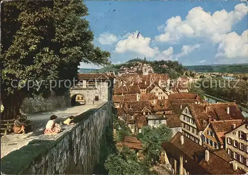 Tuebingen Blick von der Schlosslinde Kat. Tuebingen