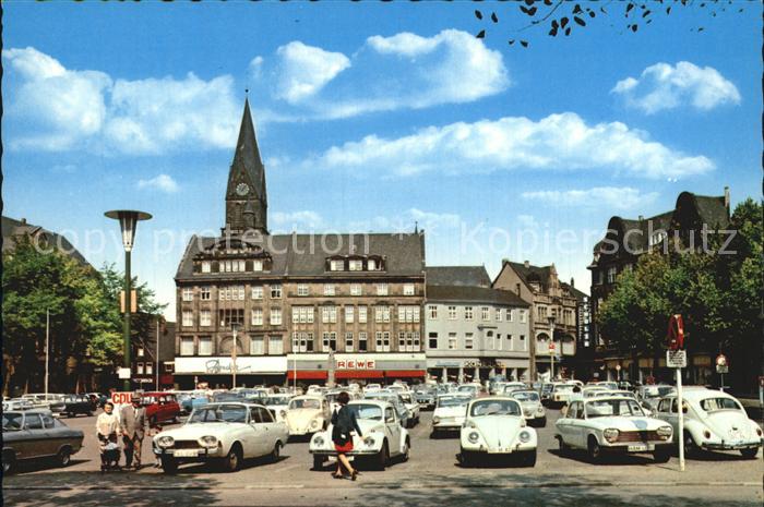 Castrop Rauxel Marktplatz Kat. Castrop Rauxel Nr. Kt67205 - Oldthing ...