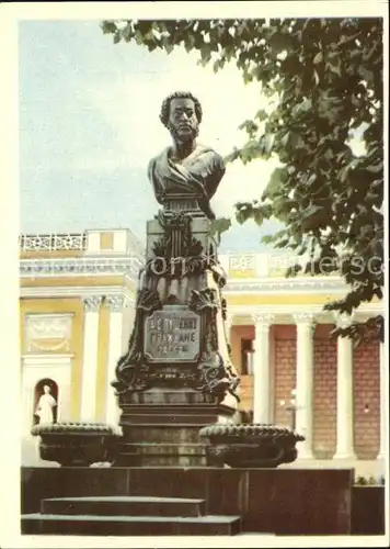 Odessa Ukraine Alexander Puschkin-Denkmal / Odessa /