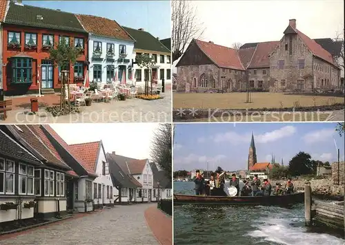 Schleswig Schlei Senator Kroog Altes Gebaeude Strasse Musikgruppe Kirche Kat. Erfde