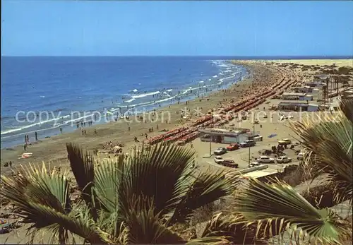 Playa del Ingles Gran Canaria Panorama Kat. San Bartolome de Tirajana