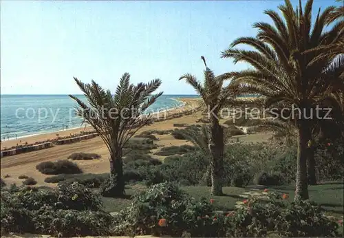 Playa del Ingles Gran Canaria Vista parcial Kat. San Bartolome de Tirajana