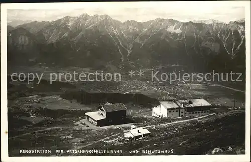 Patscherkofel Bergstation und Schutzhaus  Kat. Tuxer Alpen Tirol