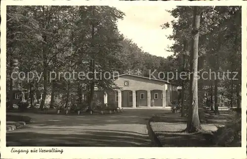 Bad Rothenfelde Wald Krankenhaus  Kat. Bad Rothenfelde