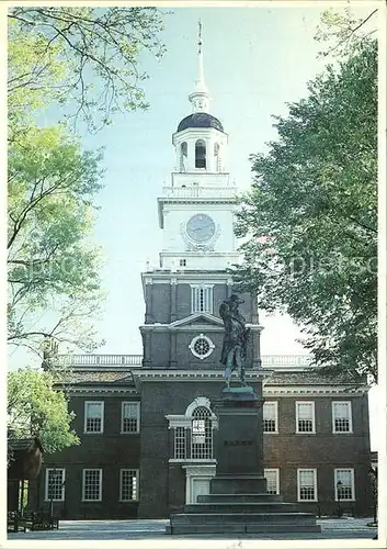 Philadelphia Pennsylvania Independence Hall Kat. Philadelphia