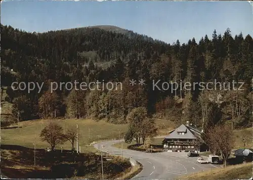 Schoenau Schwarzwald Gasthof Pension Belchen Multen Kat. Schoenau im Schwarzwald