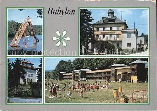 Babylon Babilon Strand Gebaeude Kat. Tschechische Republik