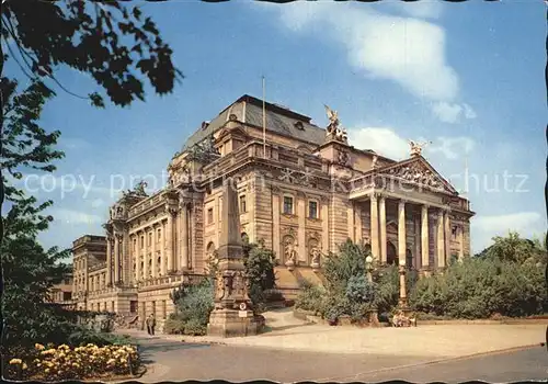 Wiesbaden Hessisches Staatstheater Kat. Wiesbaden