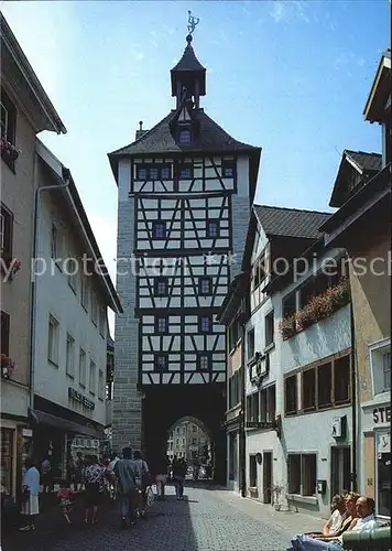 Konstanz Bodensee Schnetztor und Hus Haus Kat. Konstanz