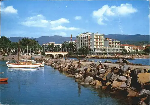 Diano Marina Scorcio Panoramico dal porto Kat. Italien