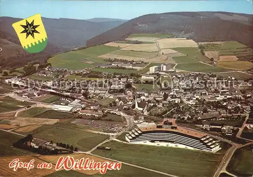 Willingen Sauerland Fliegeraufnahme Kat. Willingen (Upland)