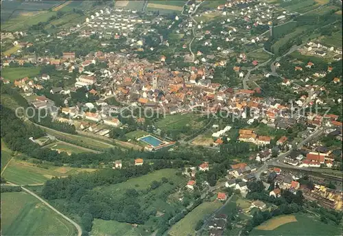 Neukirchen Knuellgebirge Fliegeraufnahme Kat. Neukirchen