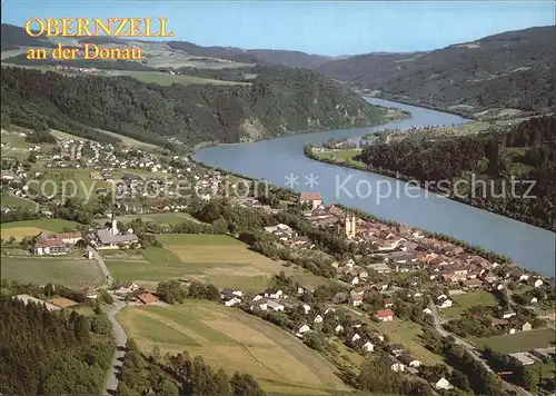 Obernzell Donau Fliegeraufnahme Kat. Obernzell
