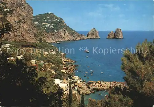 Capri Panorama e Faragliani Kat. Golfo di Napoli