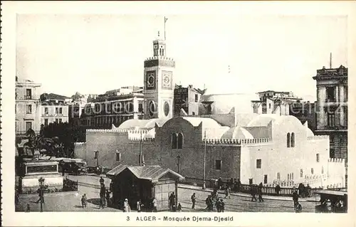 Alger Algerien Mosquee Djema Djedid