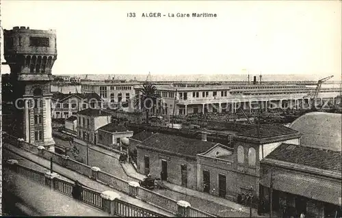 Alger Algerien La Gare Maritime