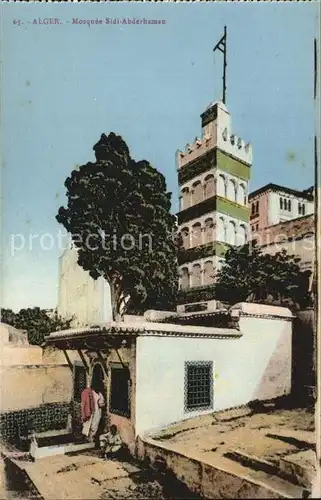 Alger Algerien Mosquee Sidi Abderhaman