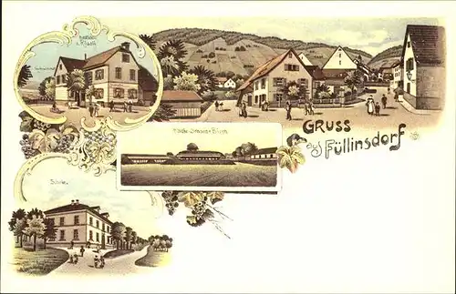 Fuellinsdorf Repro von 1895 Kat. Fuellinsdorf