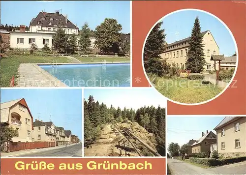 Gruenbach Vogtland Wendelstein Ferienheim Geschwister Scholl Kat. Gruenbach Vogtland