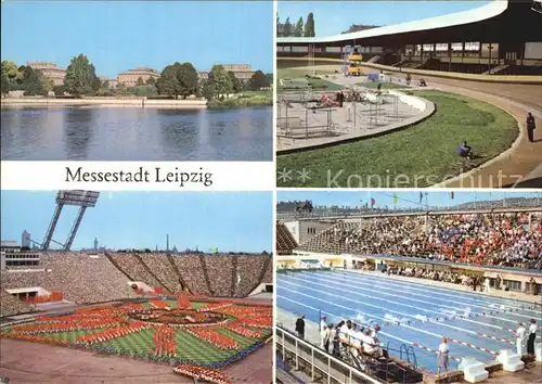 Leipzig Zentralstadion Schwimmstadion  Kat. Leipzig