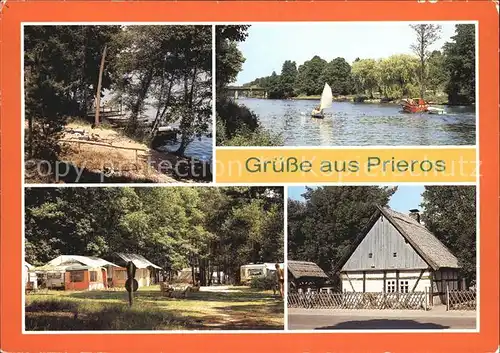 Prieros Camping Dahme Huschtesee Schmoeldesee Kat. Heidesee