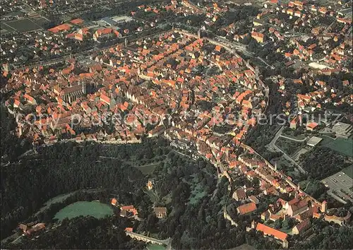 Rothenburg Tauber Fliegeraufnahme Kat. Rothenburg ob der Tauber