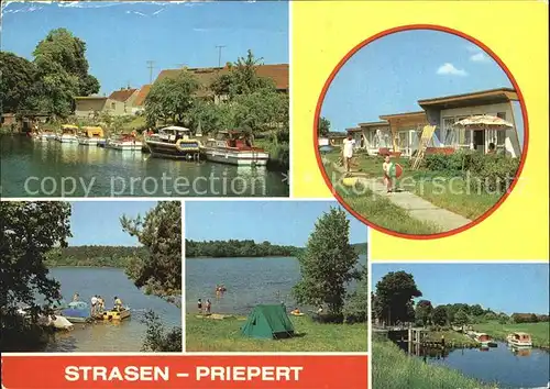 Strasen Priepert Camping Strand Kat. Wesenberg Mecklenburg