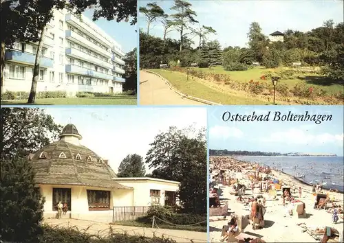 Boltenhagen Ostseebad Strand Kurgarten Erholungsheim John Brinkmann Kat. Ostseebad Boltenhagen