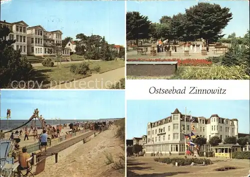 Zinnowitz Ostseebad Strand Minigolf 