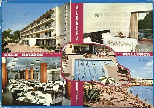 Cala Ratjada Mallorca Strand Hotel Alondra Kat. Spanien