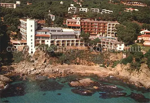 Playa de Aro Cataluna Hotel Capraig Fliegeraufnahme Kat. Baix Emporda