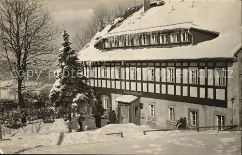 Waltersdorf Zittau Sonnebergbaude Kat. Grossschoenau Sachsen