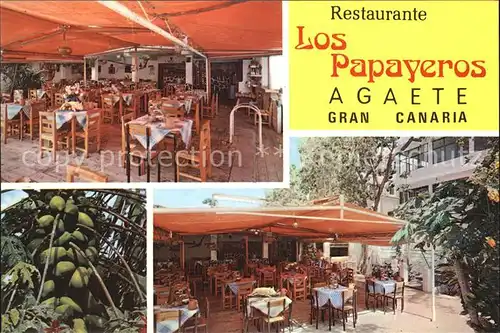 Gran Canaria Restaurante Los Papayeros Agaete Kat. Spanien